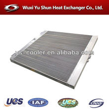Intercambiador de calor de la aleta de la placa / radiador del excavador de aluminio / refrigerador de aire del compresor